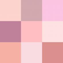 Αποχρώσεις του ροζ