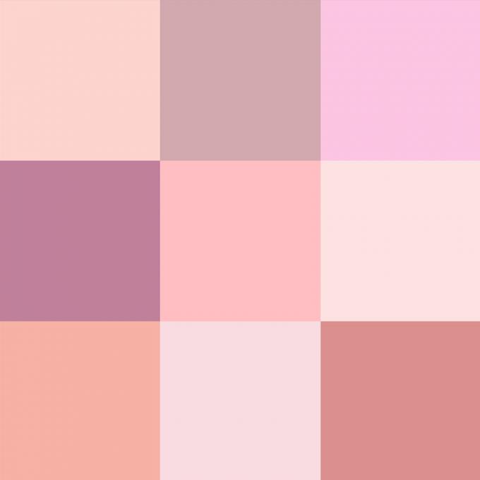 Αποχρώσεις του ροζ
